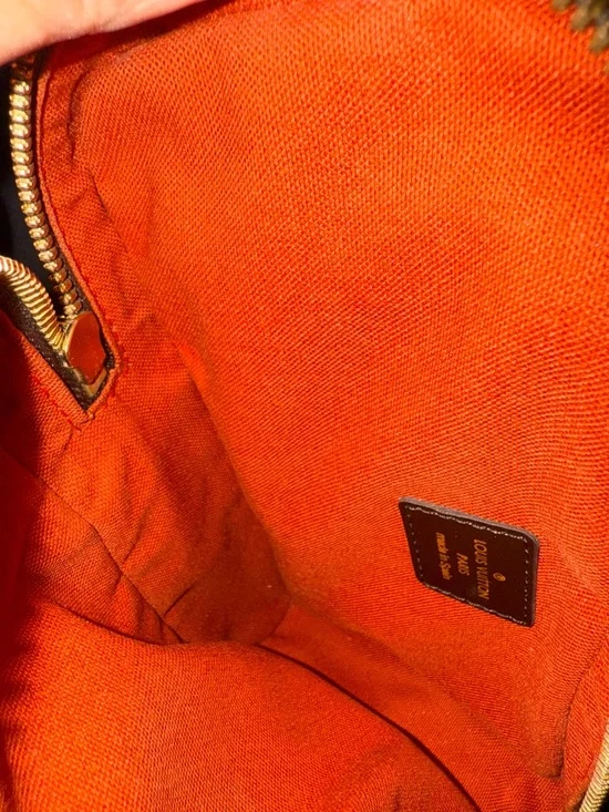 Louis Vuitton Damier Ebene Brown Crossbody Bag / Geronimos bum bag - Picture 3 of 7